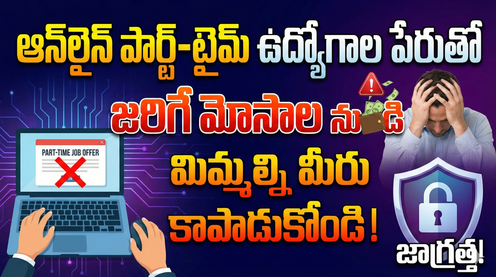 Awareness about Online Job Fraud and Fake Part-time Job Scams in India